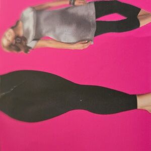 Flexees By Maidenform Black Tummy Toning Leggings - 2XL